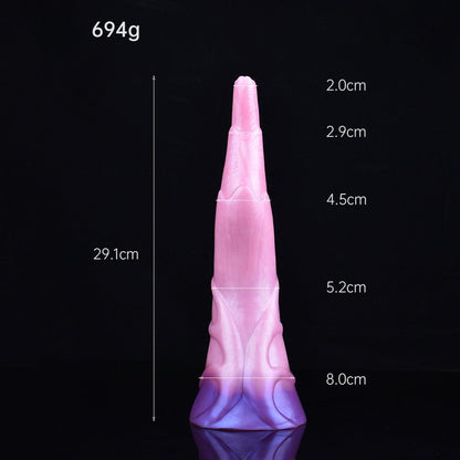 Mephisto Deer Horn Tentacle Dildo – 11.46” Fantasy Pleasure Toy - BeastGasm
