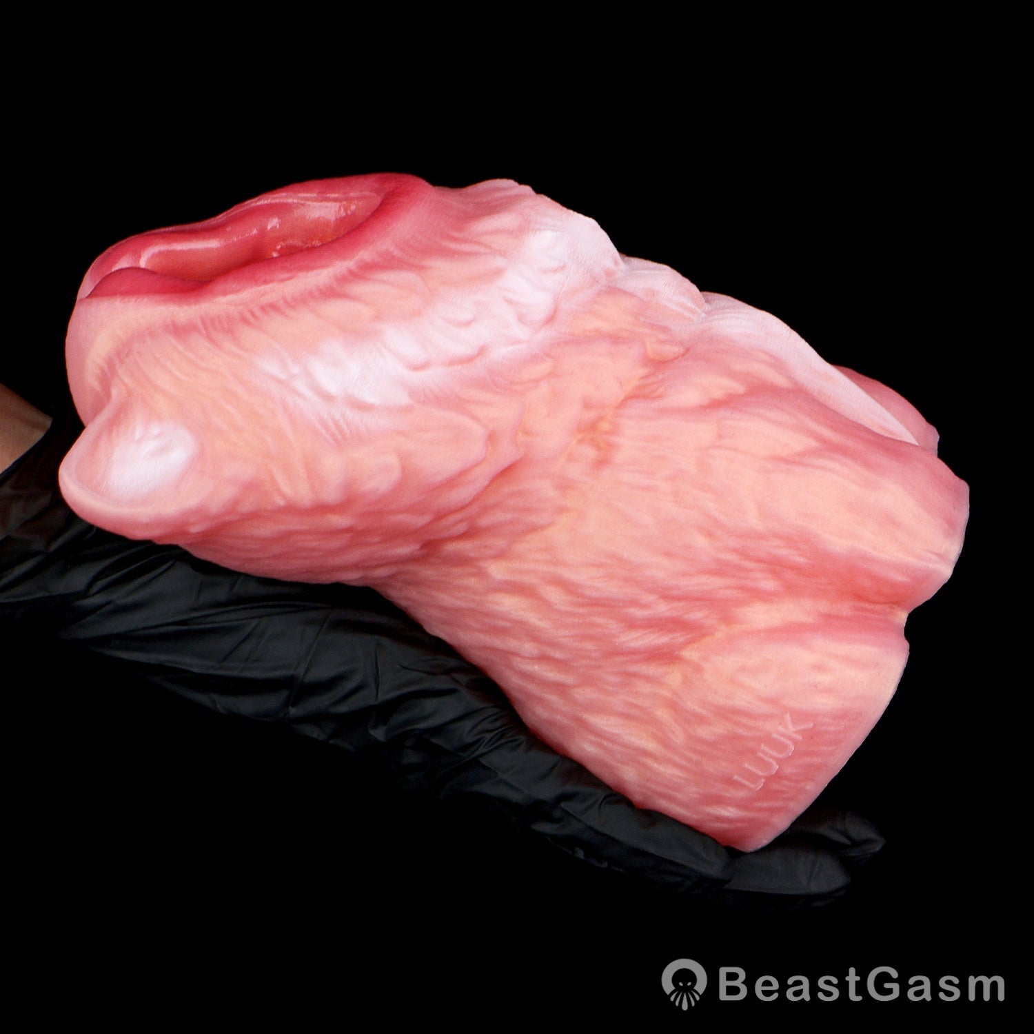 🐺 Midnight Wolf Silicone Masturbator – Primal Grip Texture - BeastGasm