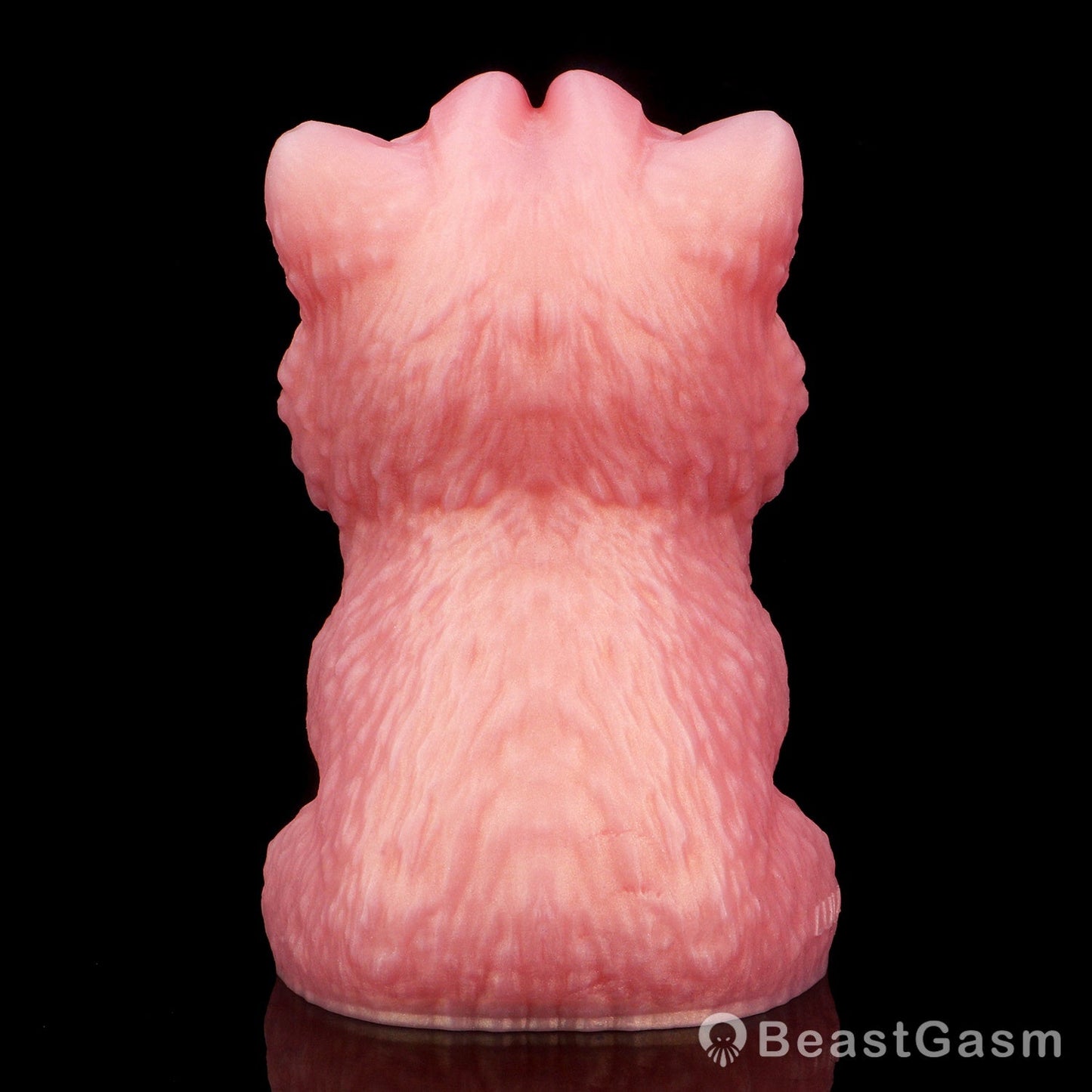 🐺 Midnight Wolf Silicone Masturbator – Primal Grip Texture - BeastGasm