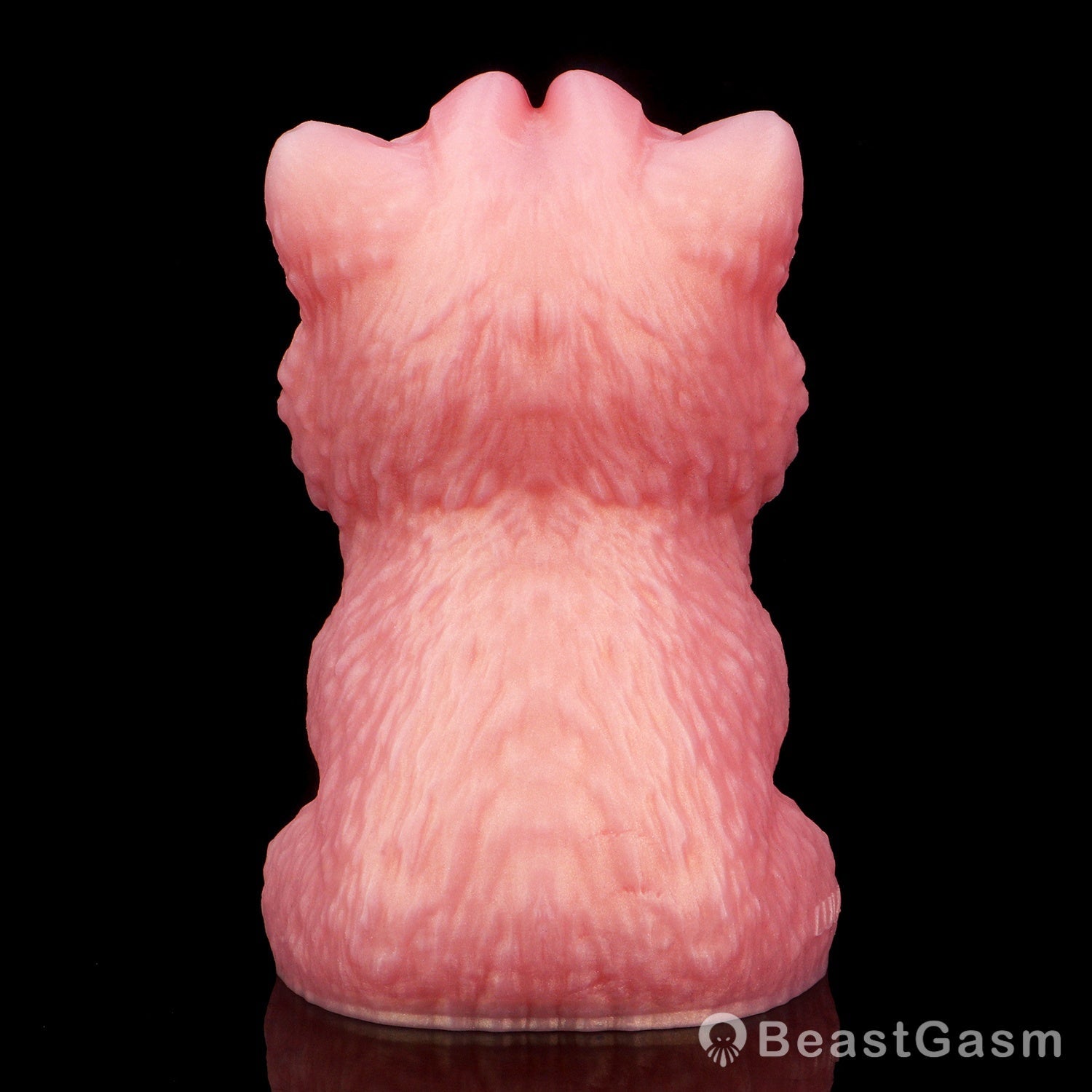 🐺 Midnight Wolf Silicone Masturbator – Primal Grip Texture - BeastGasm