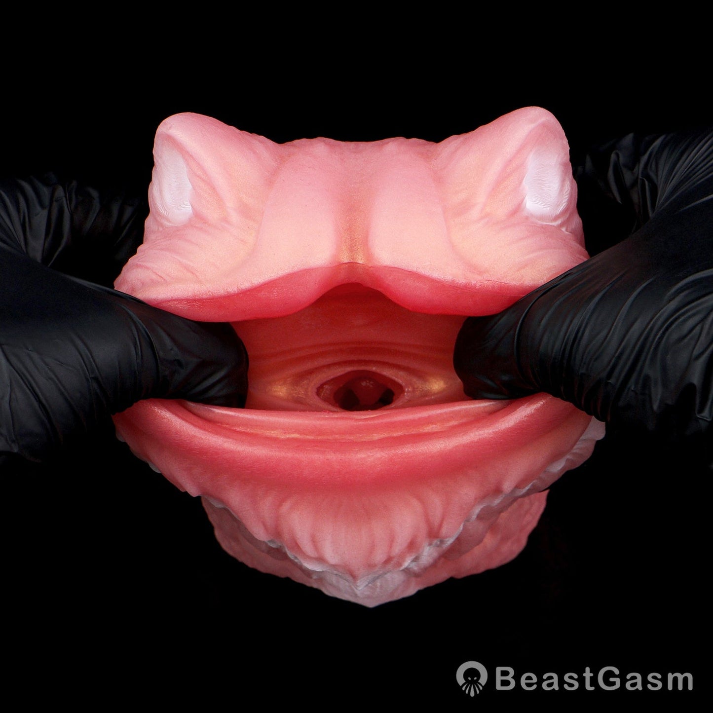 🐺 Midnight Wolf Silicone Masturbator – Primal Grip Texture - BeastGasm