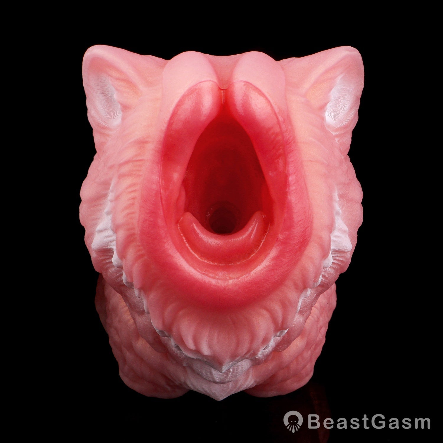 🐺 Midnight Wolf Silicone Masturbator – Primal Grip Texture - BeastGasm