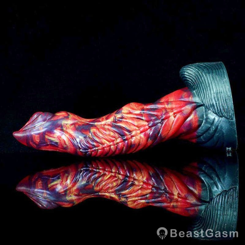 👾 🐲 MILLER Fantasy Dildo – Ribbed Dragon Dildo for Deep Play - BeastGasm