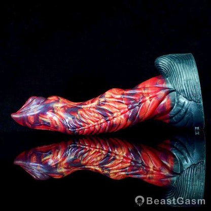 👾 🐲 MILLER Fantasy Dildo – Ribbed Dragon Dildo for Deep Play - BeastGasm