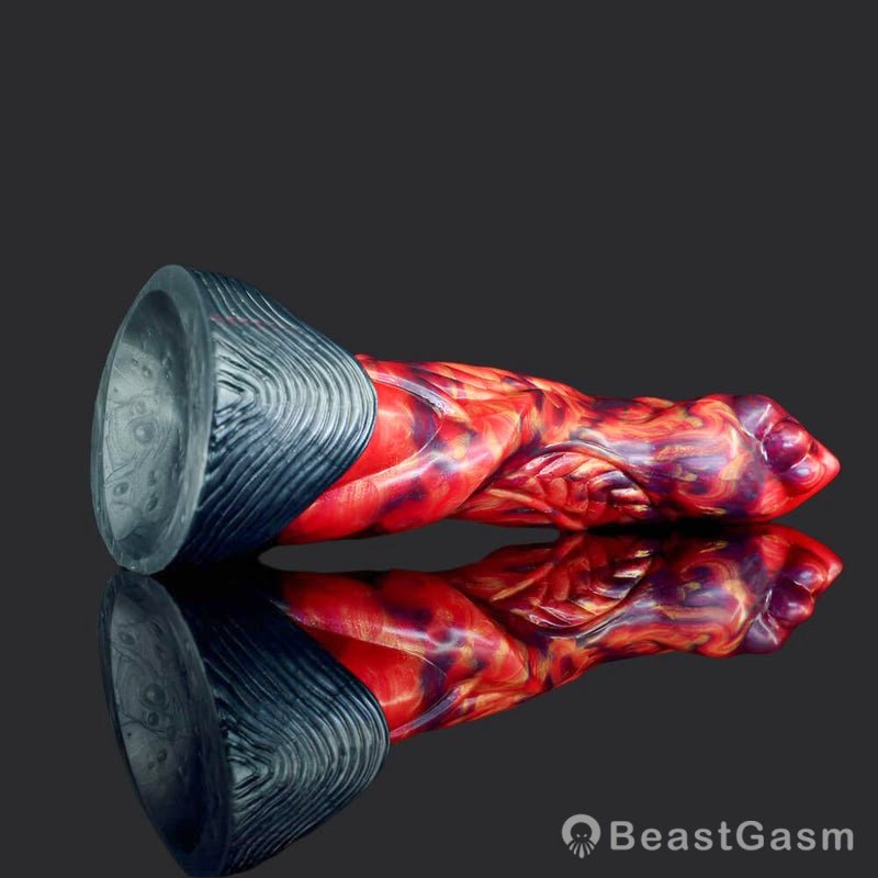 👾 🐲 MILLER Fantasy Dildo – Ribbed Dragon Dildo for Deep Play - BeastGasm