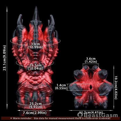 🐉 Muspel Dragon Claw Masturbator – Alien Texture Grip - BeastGasm