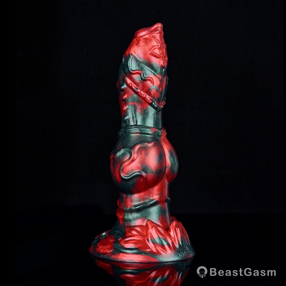Mythical Knotted Dildo – Chamrosh Avian Canine Fantasy Toy - BeastGasm