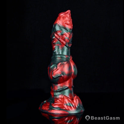 Mythical Knotted Dildo – Chamrosh Avian Canine Fantasy Toy - BeastGasm