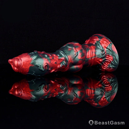 Mythical Knotted Dildo – Chamrosh Avian Canine Fantasy Toy - BeastGasm