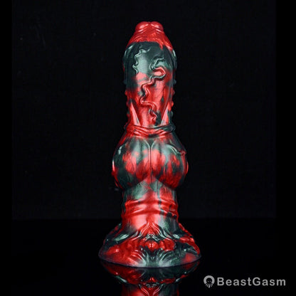 Mythical Knotted Dildo – Chamrosh Avian Canine Fantasy Toy - BeastGasm