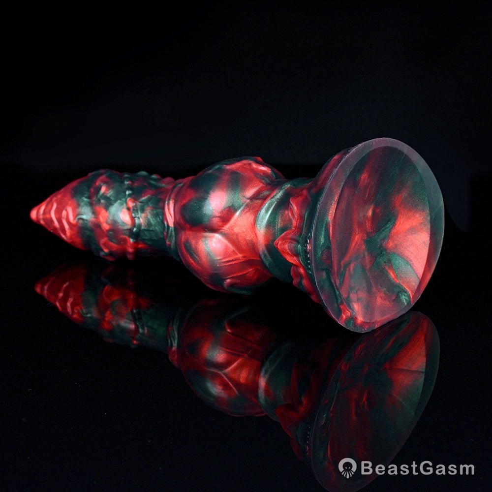 Mythical Knotted Dildo – Chamrosh Avian Canine Fantasy Toy - BeastGasm