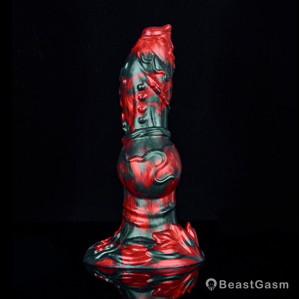Mythical Knotted Dildo – Chamrosh Avian Canine Fantasy Toy - BeastGasm