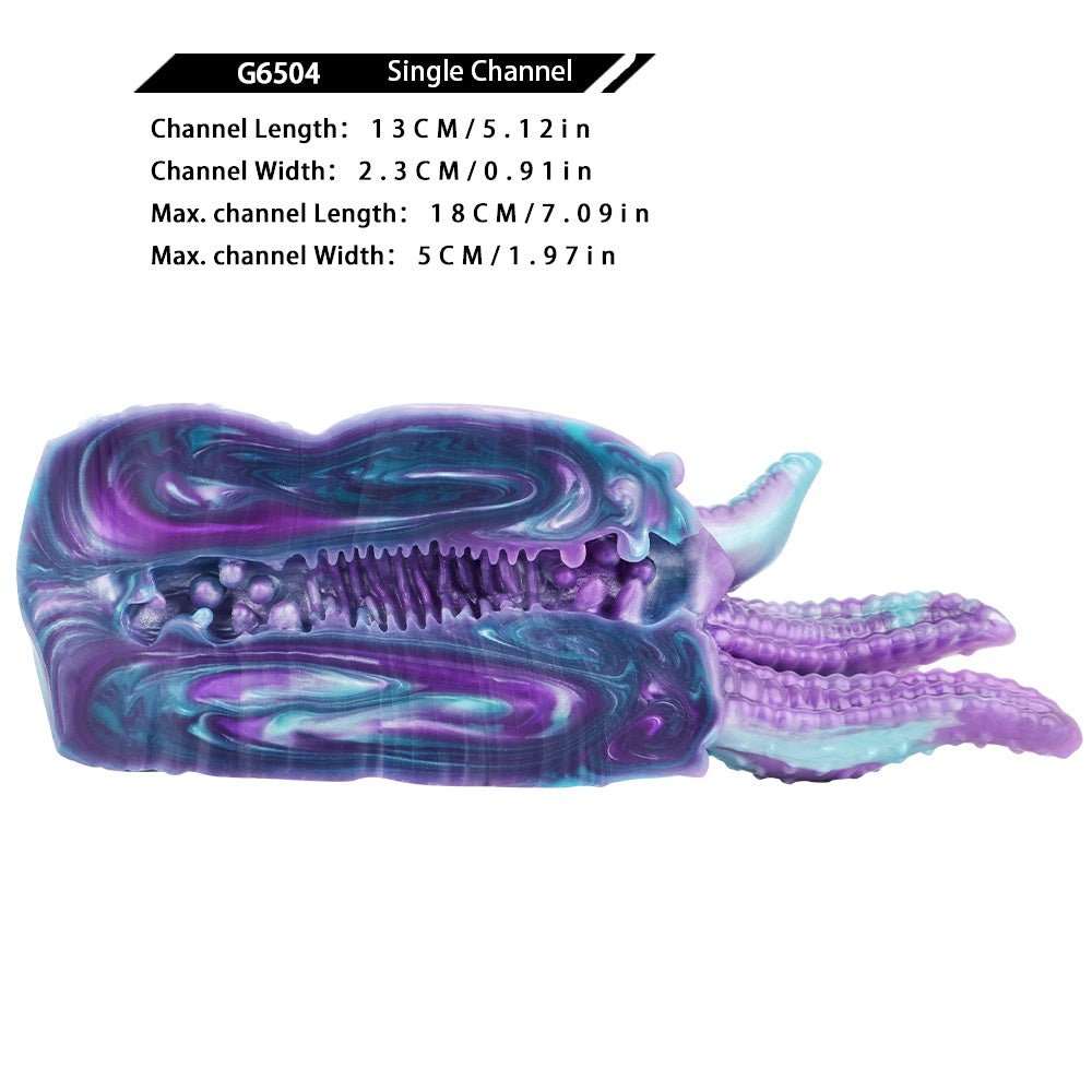 Nautilus Tentacle Pocket Pussy – Dual Anal & Vaginal Sex Doll Toy - BeastGasm