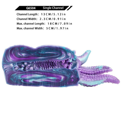 Nautilus Tentacle Pocket Pussy – Dual Anal & Vaginal Sex Doll Toy - BeastGasm