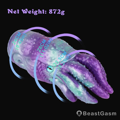 Nautilus Tentacle Pocket Pussy – Dual Anal & Vaginal Sex Doll Toy - BeastGasm
