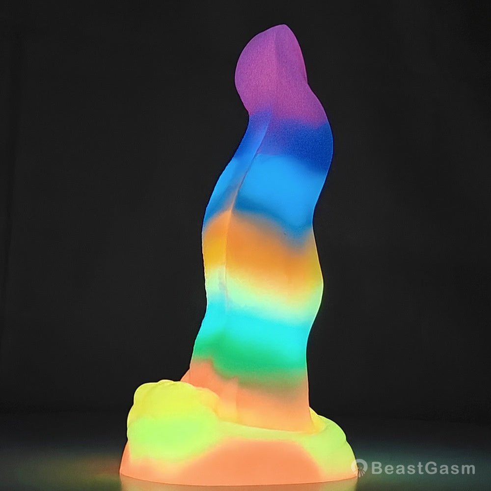 👅 🐺 Neptor Wolf Tongue Dildo – Primal Fantasy Toy with Suction Base - BeastGasm