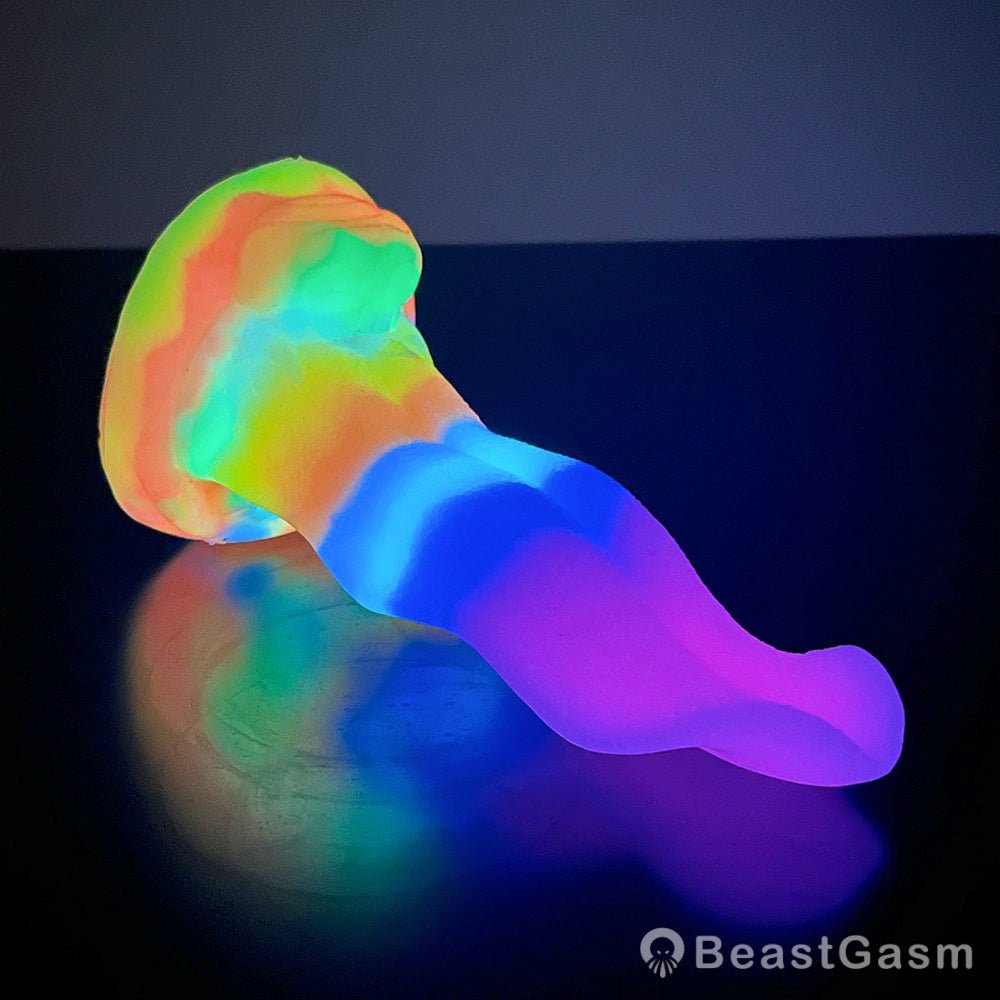 👅 🐺 Neptor Wolf Tongue Dildo – Primal Fantasy Toy with Suction Base - BeastGasm