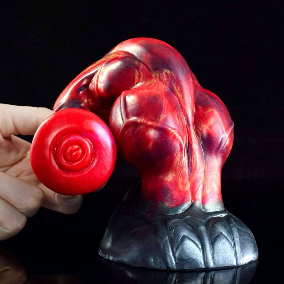 🐎 Nick Knotted Horse Dildo – Realistic Veins & Platinum Silicone - BeastGasm