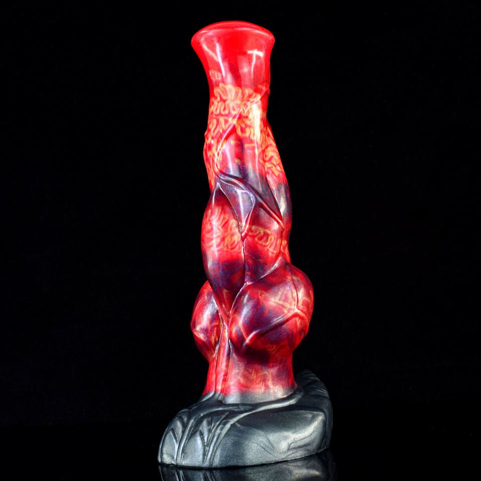 🐎 Nick Knotted Horse Dildo – Realistic Veins & Platinum Silicone - BeastGasm