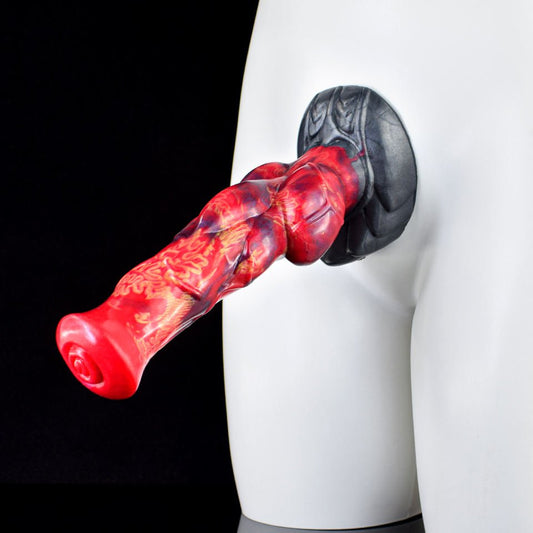 🐎 Nick Knotted Horse Dildo – Realistic Veins & Platinum Silicone - BeastGasm