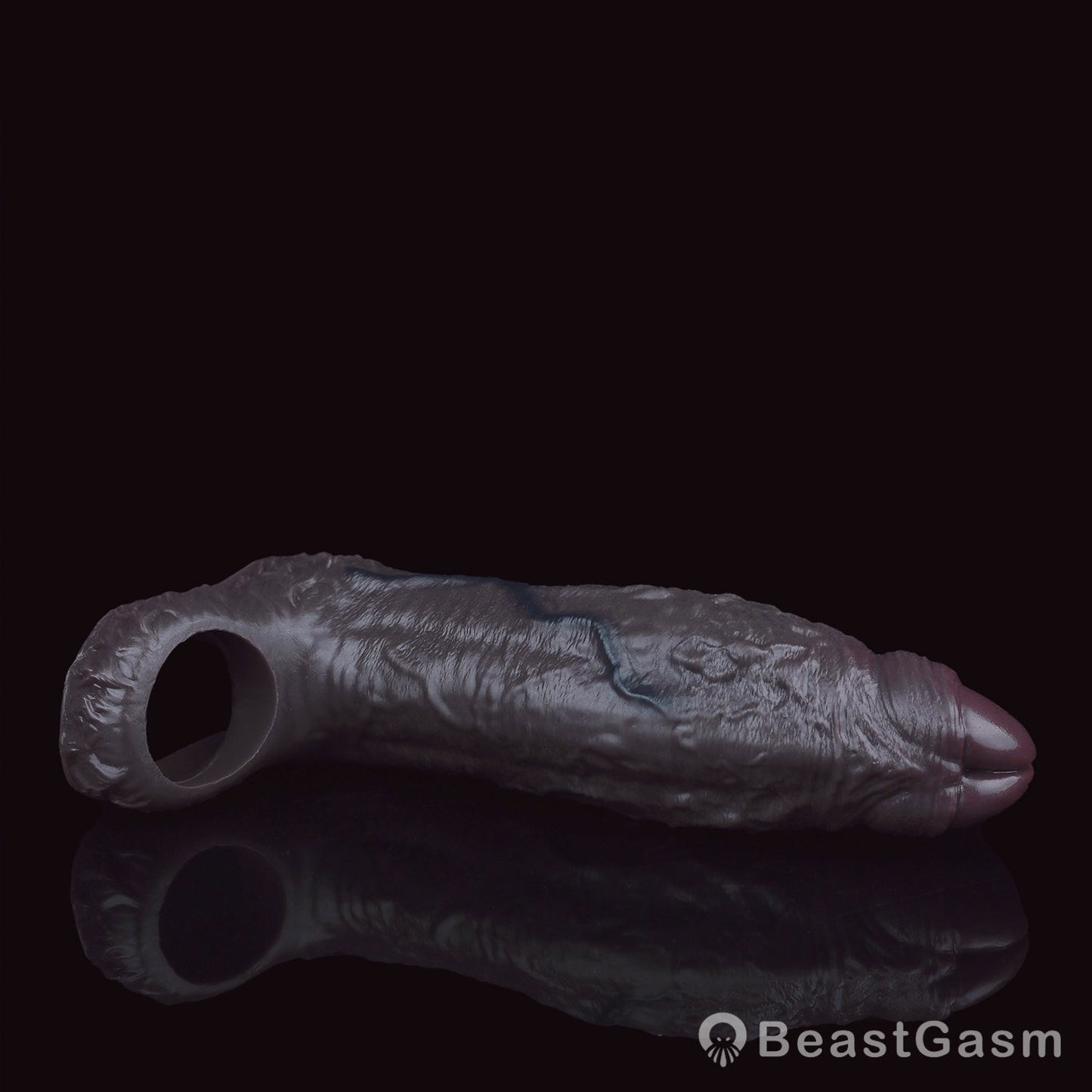 Night King’s Embrace 🌑 Shadow Seal Full Sleeve – Liquid Silicone Grip - BeastGasm