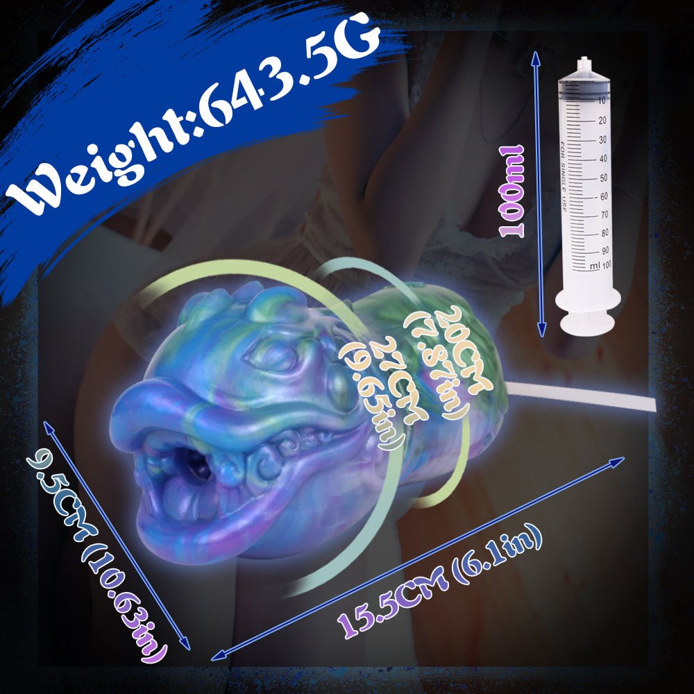 Noahra the DevilFish - Fantasy - Inspired Male Stroker for Unparalleled Sensation - BeastGasm