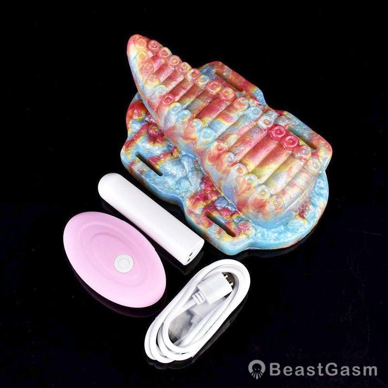 Nyx - Tentacle Grinder Humping Toy with Vibration and Straps - BeastGasm