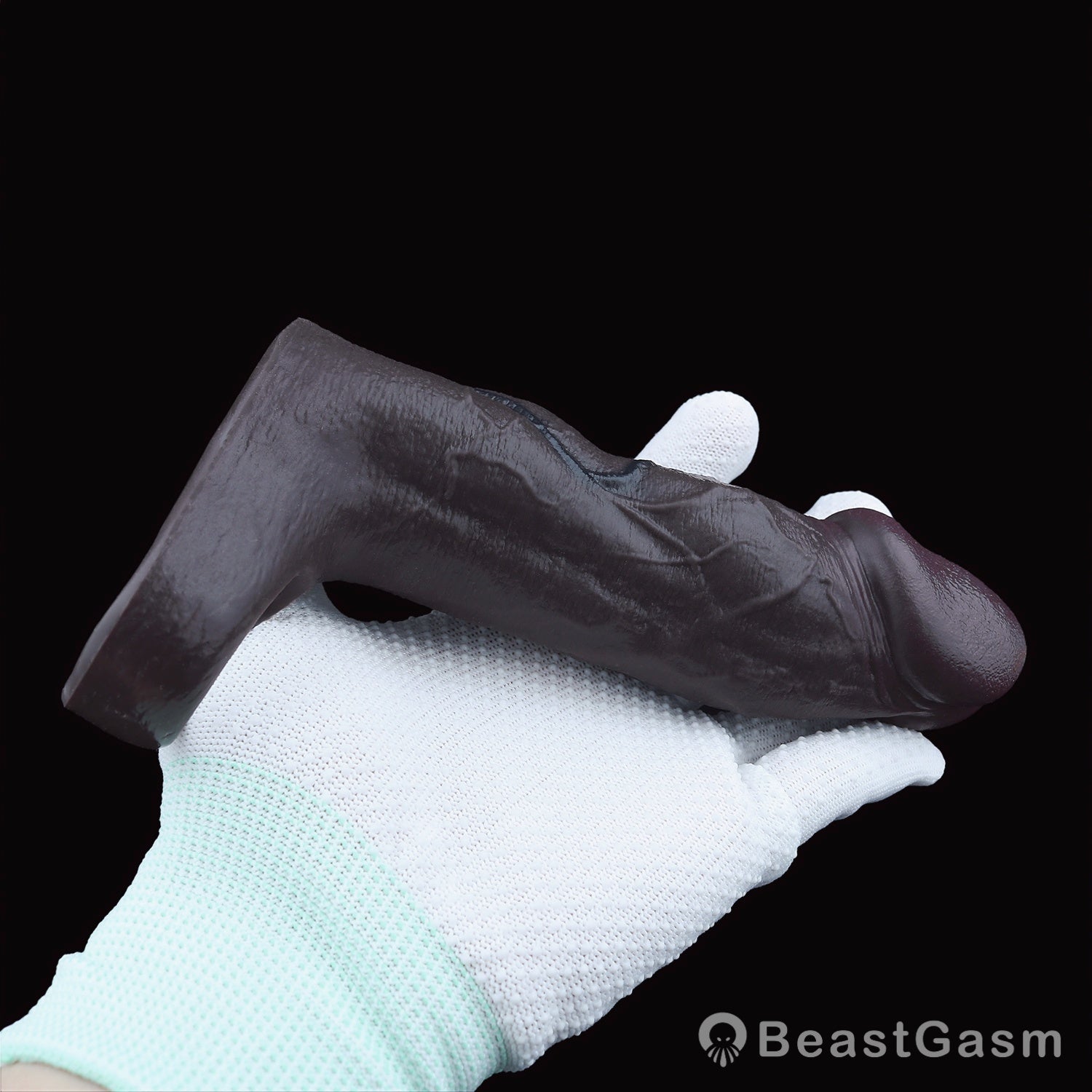 Obsidian Warden 🖤 Full Veil Sleeve – Power Grip Silicone Extender - BeastGasm