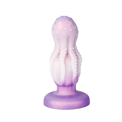 Octopus Skull Gradient Purple Butt Plug – Intense Pleasure - BeastGasm