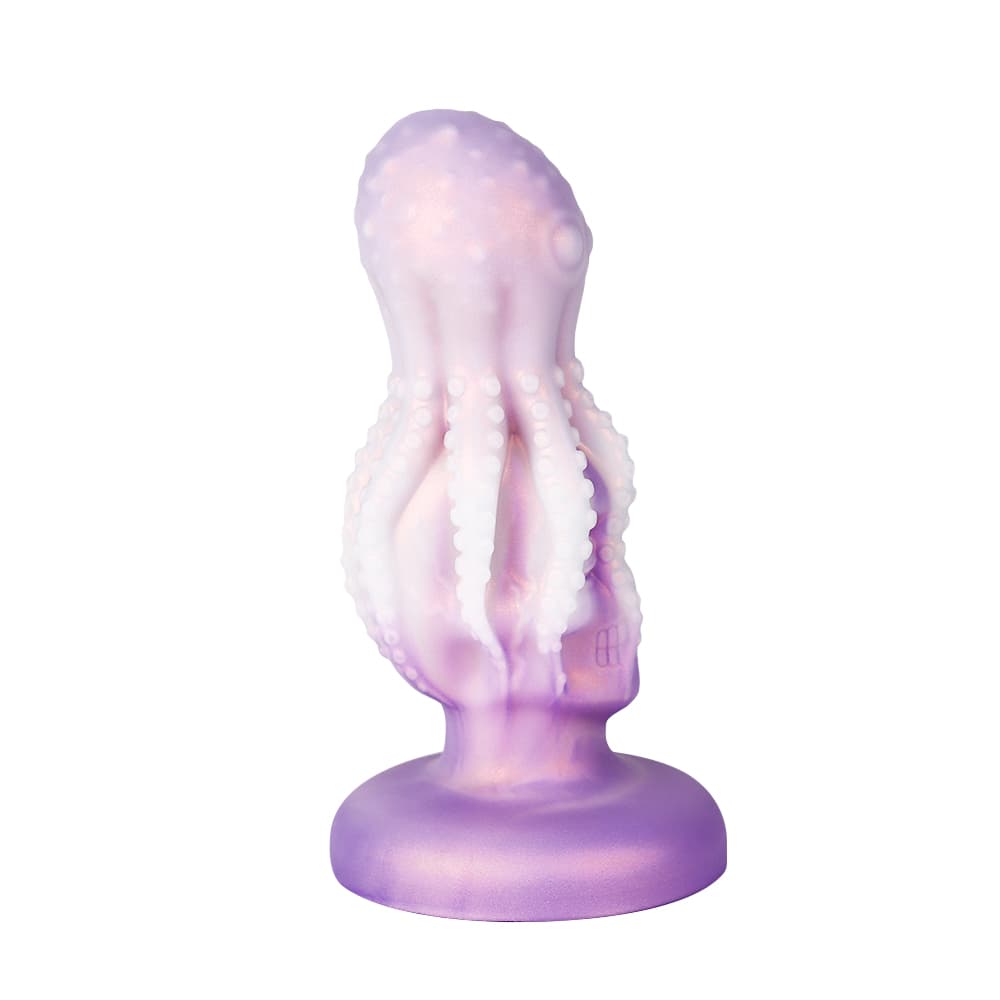 Octopus Skull Gradient Purple Butt Plug – Intense Pleasure - BeastGasm