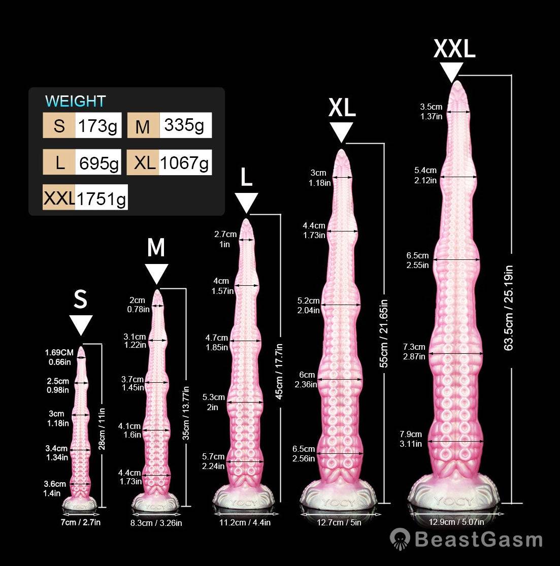 🐙Octopus Tentacle Dildo – Dive Into Deep Pleasure - BeastGasm