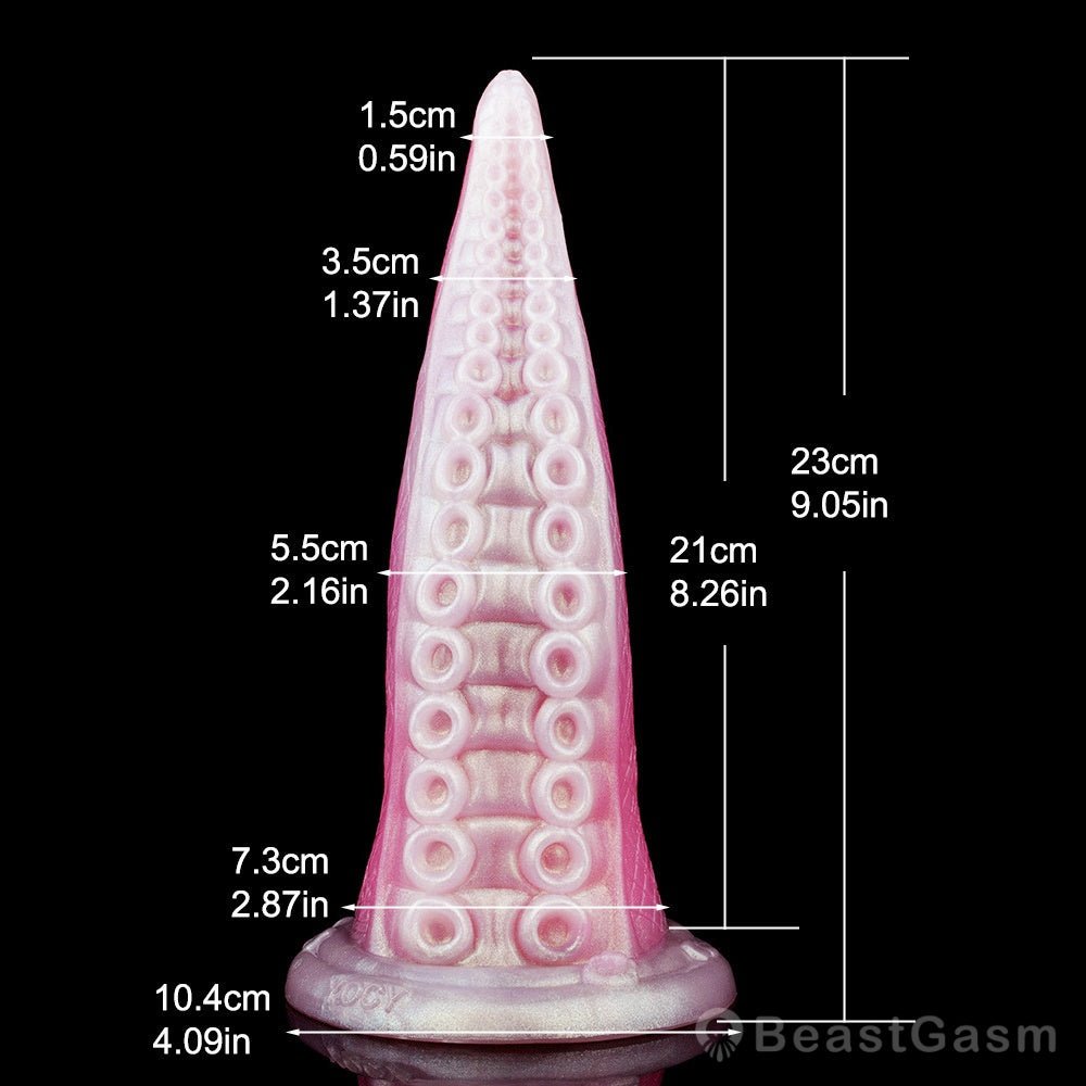 🐙 Octopus Tentacle Fantasy Dildo – Deep Sea Dreams - BeastGasm
