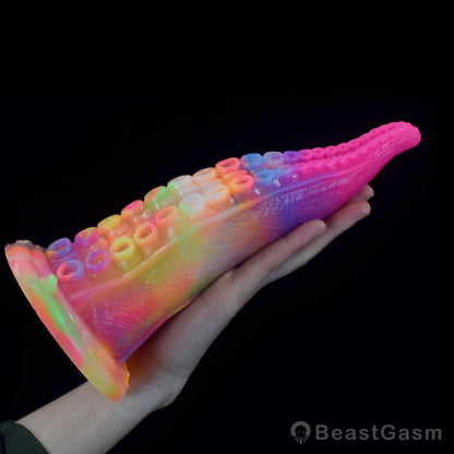 🐙 Octopus Tentacle Fantasy Dildo – Deep Sea Dreams - BeastGasm