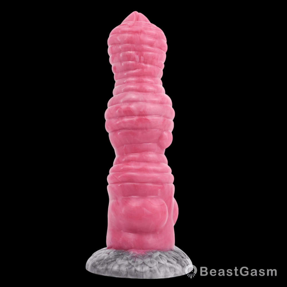 Ogre Dildo: Ribbed, Bulbous Shaft for Ultimate Pleasure - BeastGasm