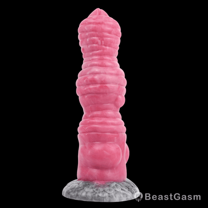 Ogre Dildo: Ribbed, Bulbous Shaft for Ultimate Pleasure - BeastGasm