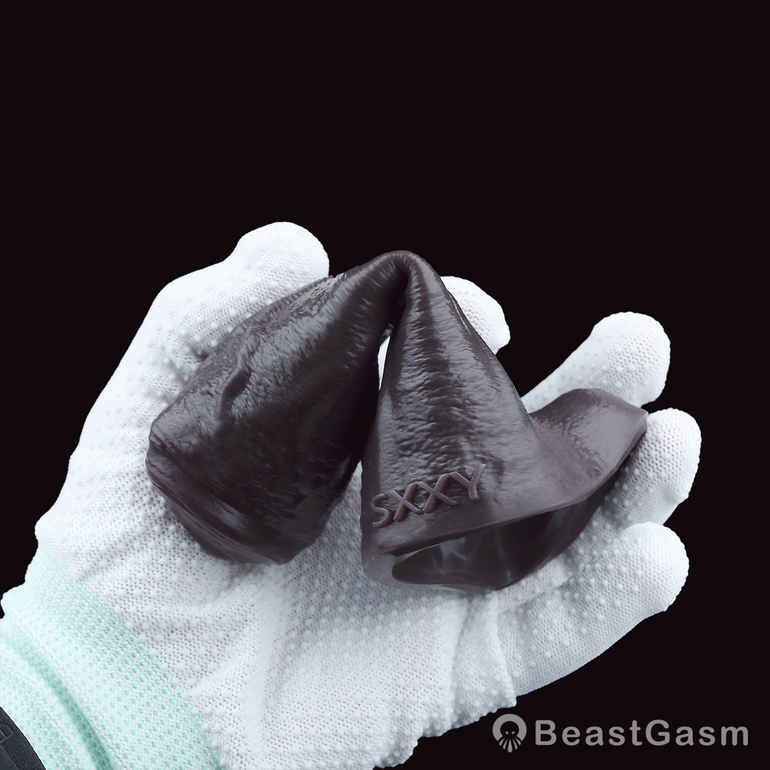 Open - End Penis Sleeve 🖤 Shadow Pulse – Sensory Control Silicone - BeastGasm