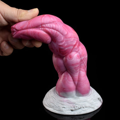 Orintheus Ribbed Alien Vibrator – Realistic Knot Design for Intense Pleasure - BeastGasm