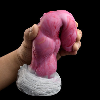 Orintheus Ribbed Alien Vibrator – Realistic Knot Design for Intense Pleasure - BeastGasm