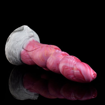 Orintheus Ribbed Alien Vibrator – Realistic Knot Design for Intense Pleasure - BeastGasm