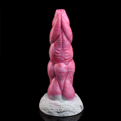 Orintheus Ribbed Alien Vibrator – Realistic Knot Design for Intense Pleasure - BeastGasm