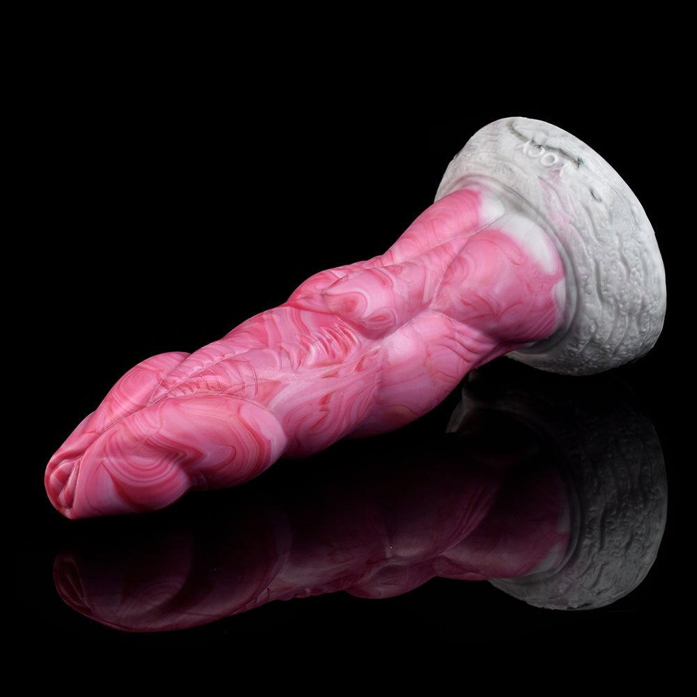 Orintheus Ribbed Alien Vibrator – Realistic Knot Design for Intense Pleasure - BeastGasm