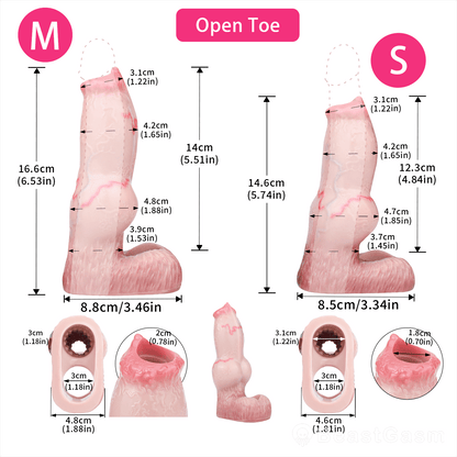 Orman Warrior Penis Sleeve: Realistic Veined Girth Extender ⚔️ - BeastGasm