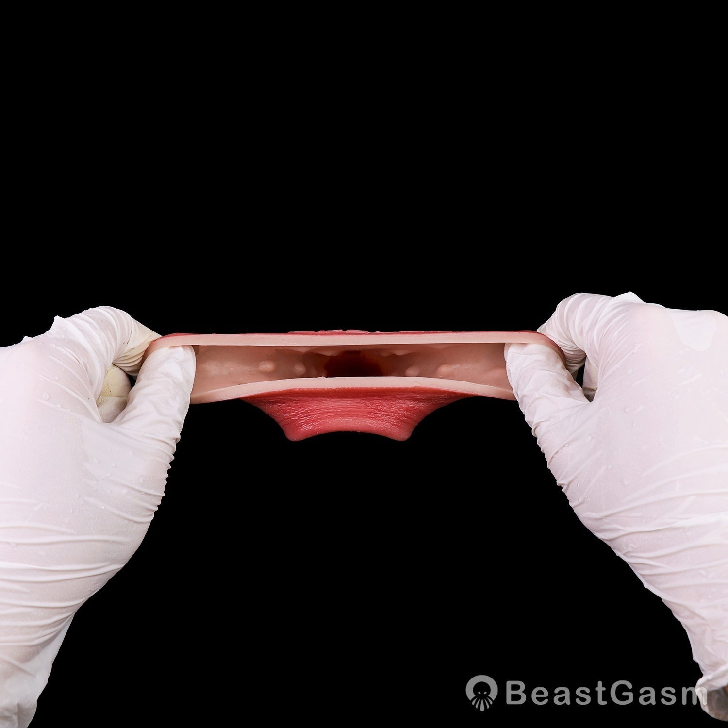 🦁 Osho Muscle-Flex Platinum Silicone Cock Sleeve - BeastGasm