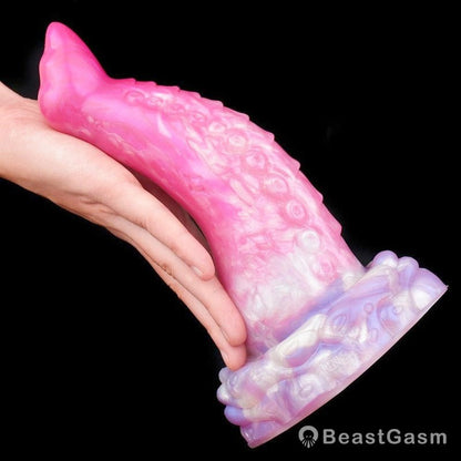 🐙 OSSIFLY Octopus Tentacle Dildo – 8.3” Curved Fantasy Toy - BeastGasm