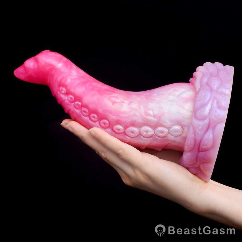 🐙 OSSIFLY Octopus Tentacle Dildo – 8.3” Curved Fantasy Toy - BeastGasm