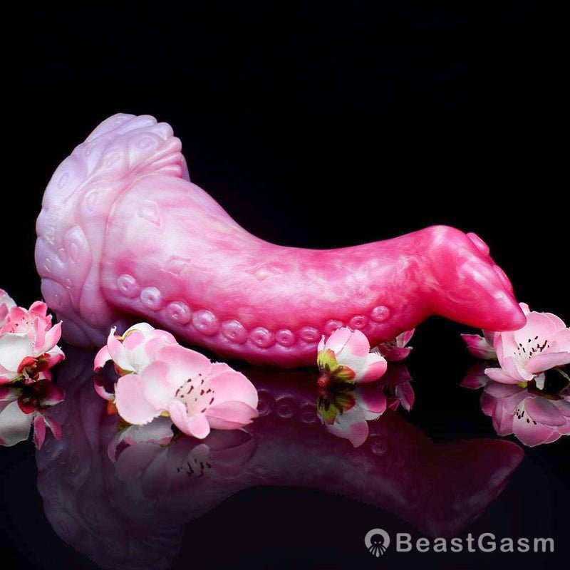 🐙 OSSIFLY Octopus Tentacle Dildo – 8.3” Curved Fantasy Toy - BeastGasm