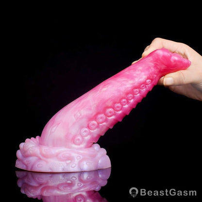 🐙 OSSIFLY Octopus Tentacle Dildo – 8.3” Curved Fantasy Toy - BeastGasm