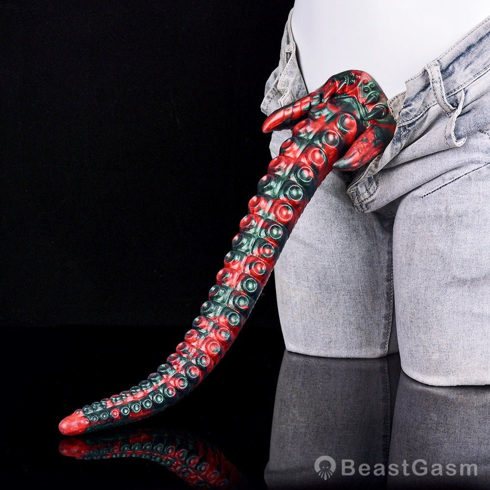 Oversized Tentacle Dildo for Chaos - Crushing Climaxes - BeastGasm