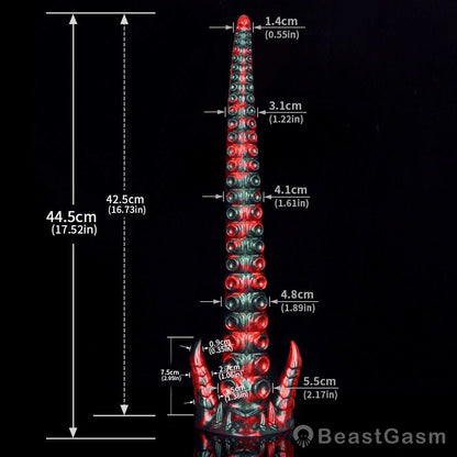 Oversized Tentacle Dildo for Chaos - Crushing Climaxes - BeastGasm
