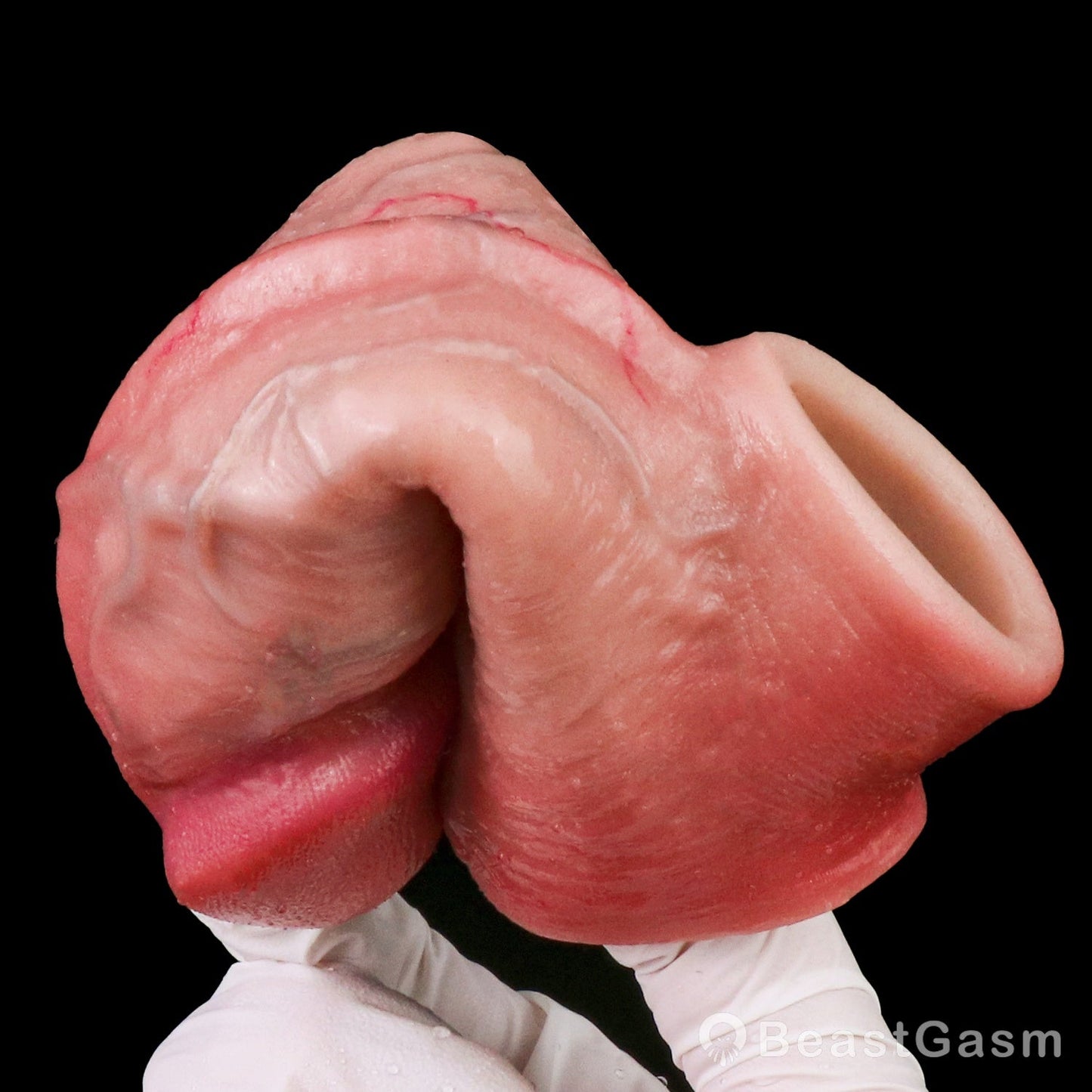 🦁 Oxence Realistic Cock Sleeve | Dual-Channel Stamina Lock - BeastGasm